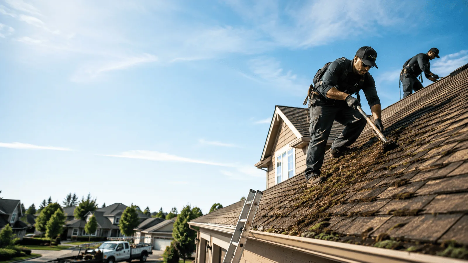 Roof Moss Removal in Goddard, KS near me